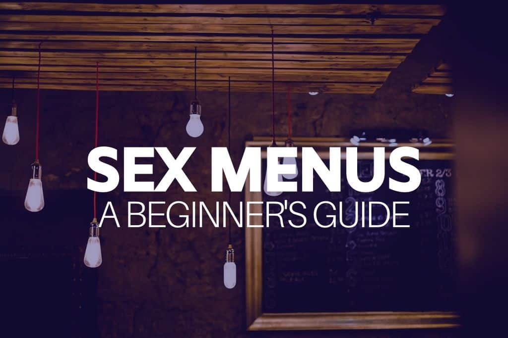A beginners guide to sex menus in BDSM relationships