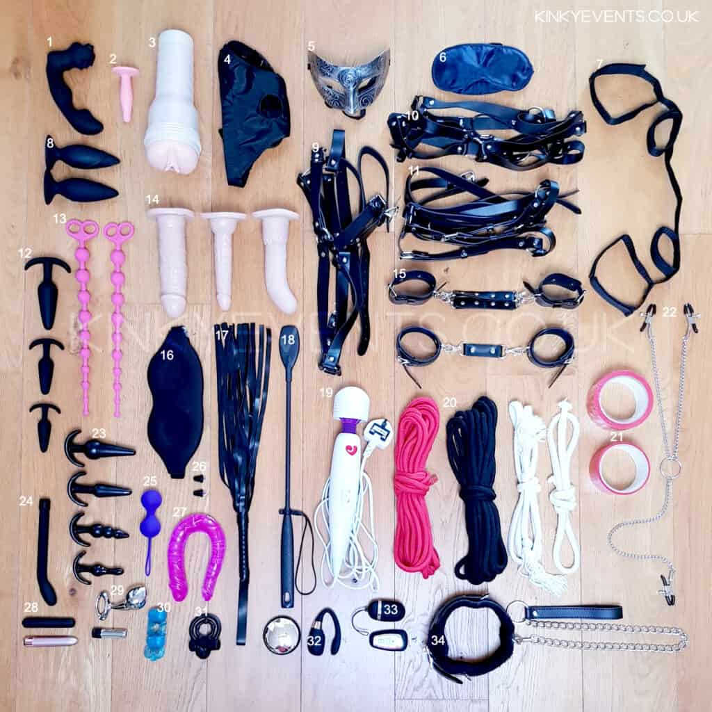 A Dom's BDSM Sex Toy Collection Laid Bare